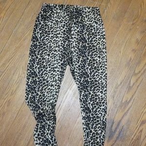 Cheetah pants